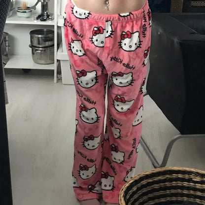 Hello Kitty Straight-Leg Lounge Pants